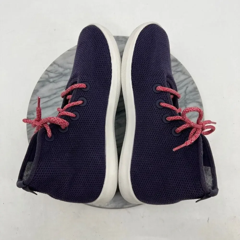Allbirds Mens 12 Sneakers Purple Tree Topper Shoes High Top Lace Up Knit Trainer